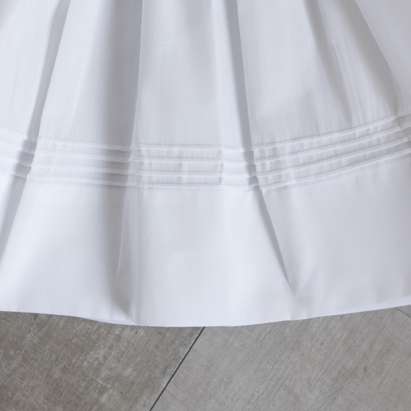 Rose Garden Collection Fly Sleeve Dress White Feltman Brothers NWT - Picture 11 of 11